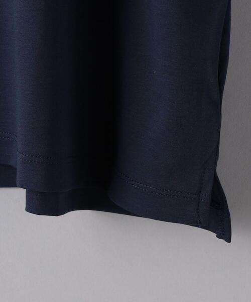 SOVEREIGN（ソブリン）の「＜SOVEREIGN＞ モックネック Tシャツ（Tシャツ/カットソー・メンズ・グレー/ホワイト/ネイビー・M/L/S）」の6枚目の写真