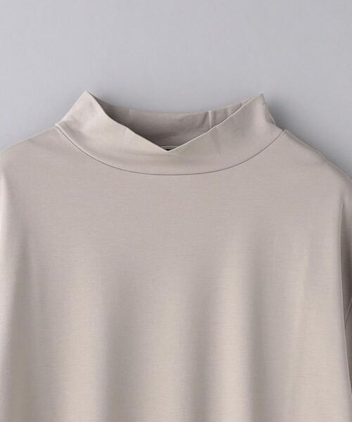 SOVEREIGN（ソブリン）の「＜SOVEREIGN＞ モックネック Tシャツ（Tシャツ/カットソー・メンズ・グレー/ホワイト/ネイビー・M/L/S）」の13枚目の写真