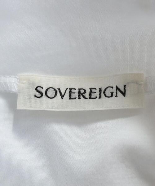SOVEREIGN（ソブリン）の「＜SOVEREIGN＞ モックネック Tシャツ（Tシャツ/カットソー・メンズ・グレー/ホワイト/ネイビー・M/L/S）」の7枚目の写真
