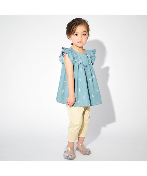 apres les cours（アプレレクール）の「【パステル・ラメ/4色展開】ジェリーサンダル（サンダル・キッズ・ピンク/ラベンダー/サックスブルー/シルバー・14/17/18/15 /16/19）」の9枚目の写真