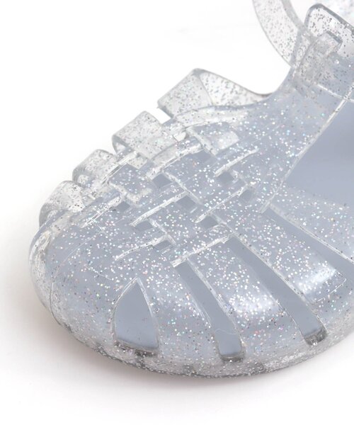 apres les cours（アプレレクール）の「【パステル・ラメ/4色展開】ジェリーサンダル（サンダル・キッズ・ピンク/ラベンダー/サックスブルー/シルバー・14/17/18/15 /16/19）」の21枚目の写真