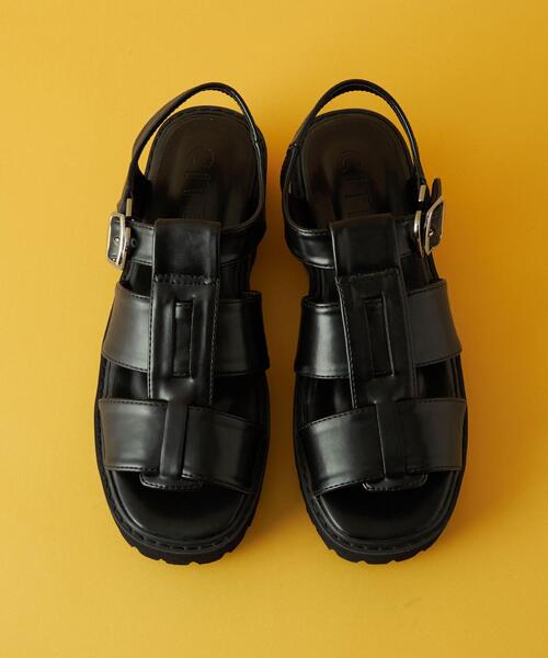 CITEN（シテン）の「＜CITEN＞グルカサンダル（サンダル・レディース・ブラック・S/M/L）」の4枚目の写真