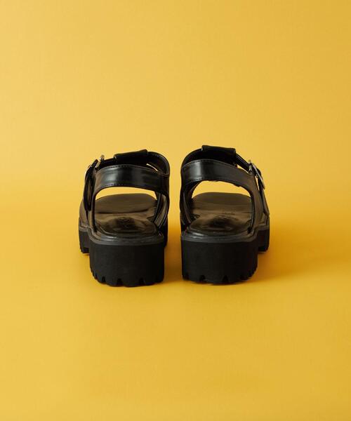 CITEN（シテン）の「＜CITEN＞グルカサンダル（サンダル・レディース・ブラック・S/M/L）」の6枚目の写真