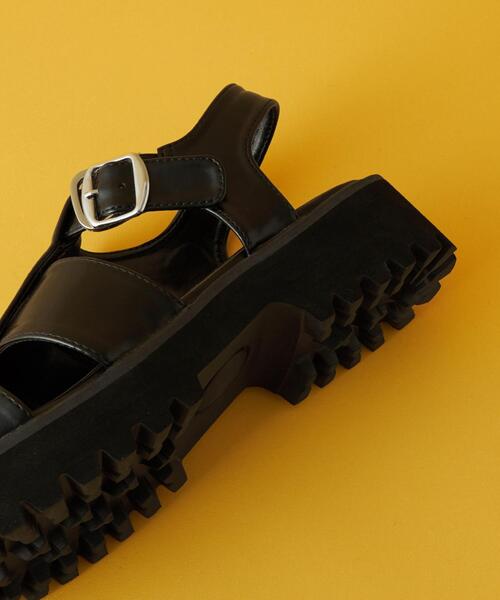 CITEN（シテン）の「＜CITEN＞グルカサンダル（サンダル・レディース・ブラック・S/M/L）」の9枚目の写真