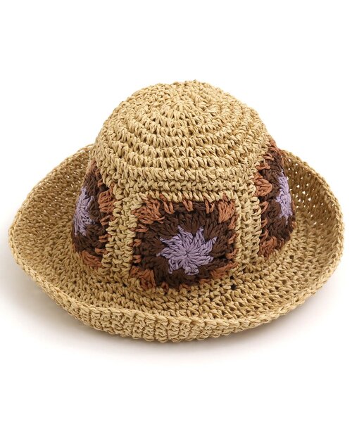 BREEZE（ブリーズ）の「ペーパーハット（ハット・キッズ・ブラウン/ベージュ・50/52/54）」の3枚目の写真