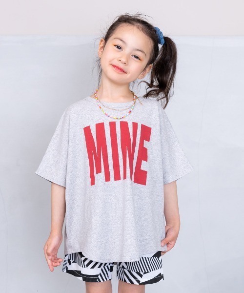 Life Support Products(ライフサポートプロダクツ)の「ハンソデドルマンTシャツ(80~150cm)(Tシャツ/カットソー・キッズ・チャコール/杢グレー/ピンク・110/120/150/80/100/140/90/130/95)」の2枚目の写真
