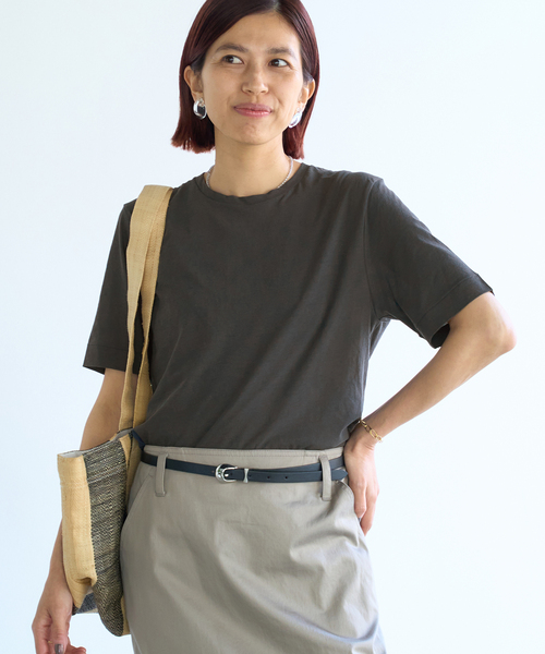 【ATON】 IENA別注カラー 60/FRESCA STANDARD TEE IENA｜【ATON/エイトン】FRESCA SINGLE JERSEY STANDARD TEE / T