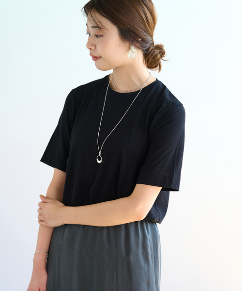 IENA（イエナ）の「【ATON/エイトン】60/FRESCA STANDARD TEE