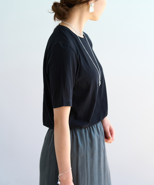 IENA（イエナ）の「【ATON/エイトン】60/FRESCA STANDARD TEE / T
