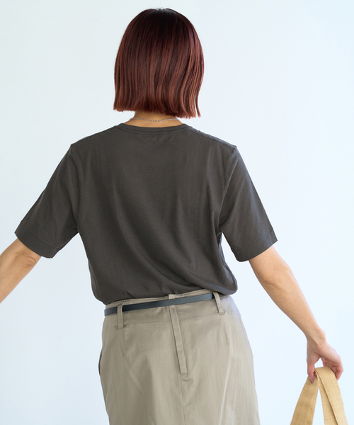 IENA（イエナ）の「【ATON/エイトン】60/FRESCA STANDARD TEE / T