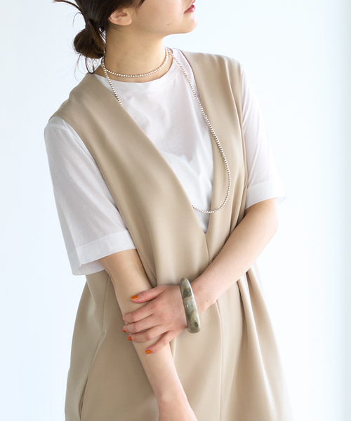 IENA（イエナ）の「【ATON/エイトン】60/FRESCA STANDARD TEE / T