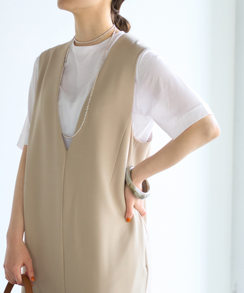 IENA（イエナ）の「【ATON/エイトン】60/FRESCA STANDARD TEE / T