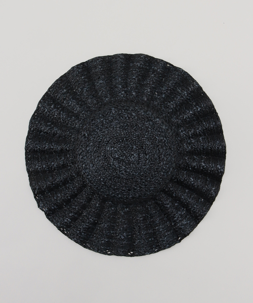 Casselini（キャセリーニ）の「【Casselini/キャセリーニ】 スカシナミナミハット（ハット・レディース・ベージュ/ブラック・FREE）」の7枚目の写真