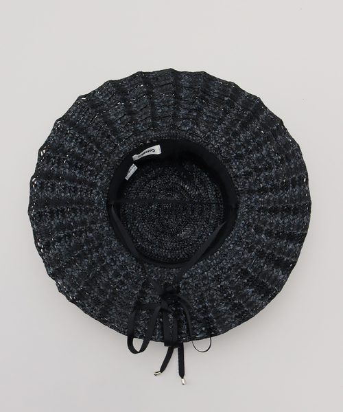 Casselini（キャセリーニ）の「【Casselini/キャセリーニ】 スカシナミナミハット（ハット・レディース・ベージュ/ブラック・FREE）」の8枚目の写真