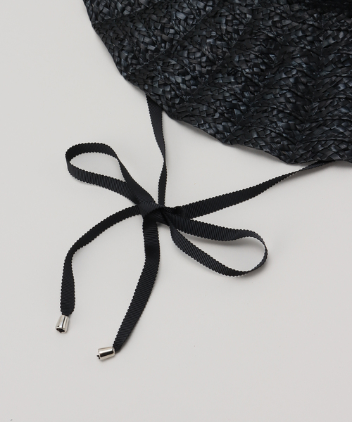 Casselini（キャセリーニ）の「【Casselini/キャセリーニ】 スカシナミナミハット（ハット・レディース・ベージュ/ブラック・FREE）」の9枚目の写真