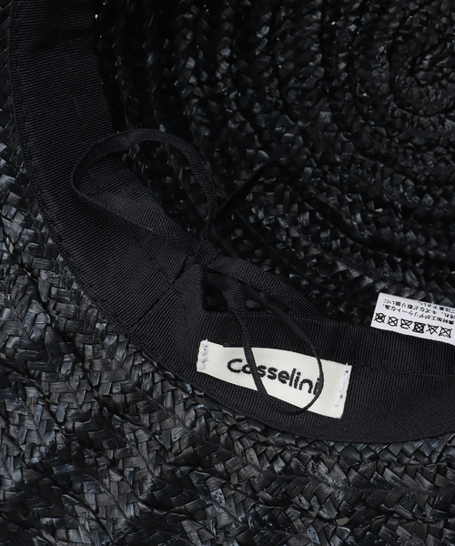 Casselini（キャセリーニ）の「【Casselini/キャセリーニ】 スカシナミナミハット（ハット・レディース・ベージュ/ブラック・FREE）」の13枚目の写真
