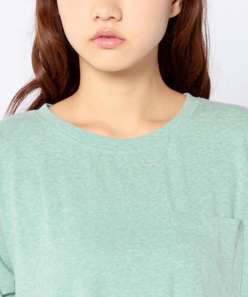 Another Edition（アナザーエディション）の「ネップ天竺フレアワンピース/AEBC　ネップテンジクフレアOP（ワンピース・レディース・ブラック/ライトグレー/ライム・フリー）」の8枚目の写真