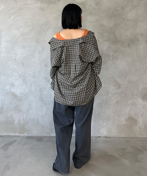 kutir(クティール)の「2wayテレコタンクトップ(タンクトップ・レディース・ブラック/アイボリー/グリーン/オレンジ・FREE)」の13枚目の写真