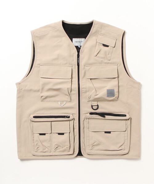 CARHARTT WIP エルムウッド ベスト ベージュ S Carhartt WIP（カーハートダブリューアイピー）の「ELMWOOD VEST