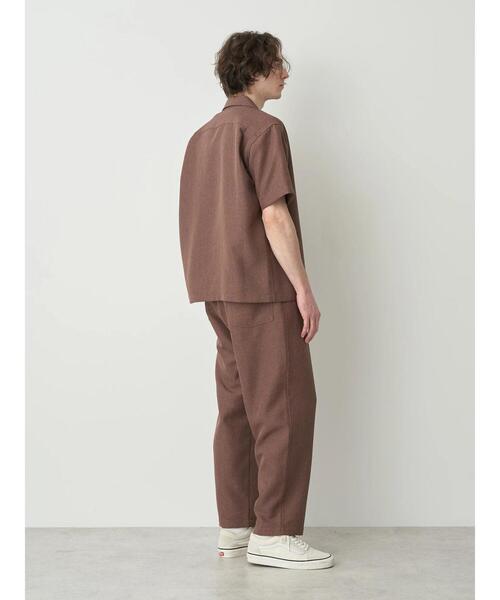 CRAFT STANDARD BOUTIQUE(クラフトスタンダードブティック)の「リネンライクオープンカラーシャツ(シャツ/ブラウス・メンズ・ブラック/ブラウン/ベージュ・M/L/XL)」の15枚目の写真