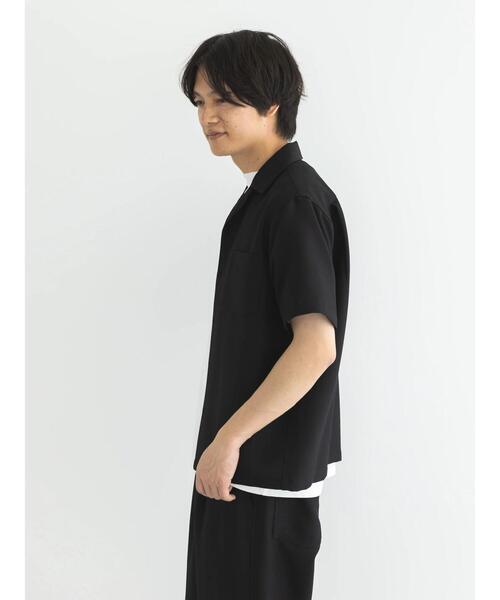 CRAFT STANDARD BOUTIQUE(クラフトスタンダードブティック)の「リネンライクオープンカラーシャツ(シャツ/ブラウス・メンズ・ブラック/ブラウン/ベージュ・M/L/XL)」の21枚目の写真