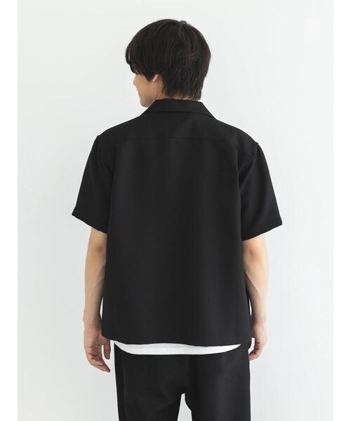 CRAFT STANDARD BOUTIQUE(クラフトスタンダードブティック)の「リネンライクオープンカラーシャツ(シャツ/ブラウス・メンズ・ブラック/ブラウン/ベージュ・M/L/XL)」の22枚目の写真
