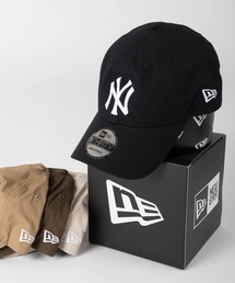 NEW ERA | 【NEW　ERA/ニューエラ】9THIRTY Typewriter タイプライター ニューヨーク・ヤンキース ミッドロゴ刺繍 キャップ/ブラック(キャップ)