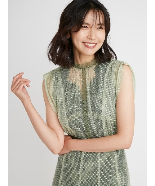 SNIDEL（スナイデル）の「ノースリーブワンピース（ワンピース）」 - WEAR