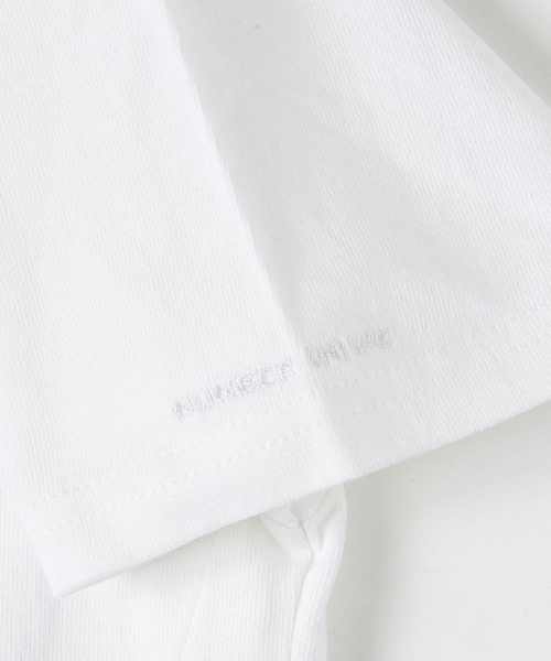 NUMBER (N)INE DENIM（ナンバーナインデニム）の「NUMBER (N)INE DENIM/五線譜ポケットTシャツ（Tシャツ/カットソー・メンズ・ホワイト/ブラック・MEDIUM/LARGE）」の8枚目の写真