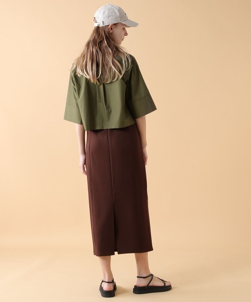 saloon(サルーン)の「SALOON(サルーン)/ハイウエストカットペンシルスカート(スカート・レディース・ブラック/オレンジ/ブラウン・S/M/SMALL/MEDIUM)」の21枚目の写真