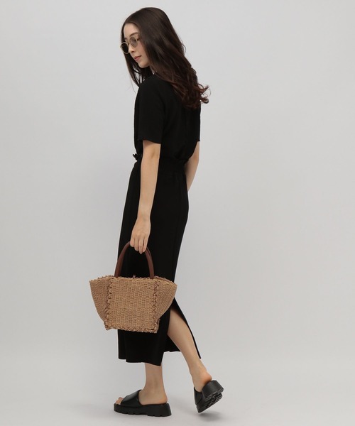 saloon(サルーン)の「SALOON(サルーン)/ハイウエストカットペンシルスカート(スカート・レディース・ブラック/オレンジ/ブラウン・S/M/SMALL/MEDIUM)」の17枚目の写真