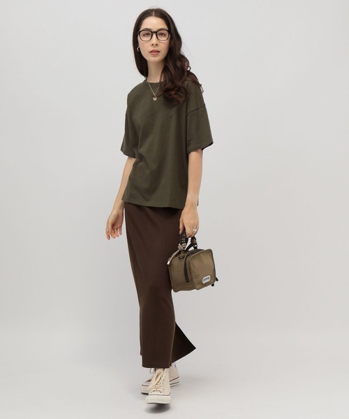 saloon(サルーン)の「SALOON(サルーン)/ハイウエストカットペンシルスカート(スカート・レディース・ブラック/オレンジ/ブラウン・S/M/SMALL/MEDIUM)」の18枚目の写真