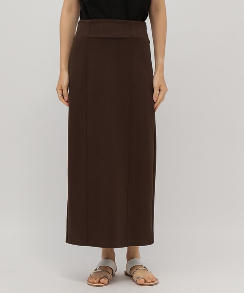 saloon(サルーン)の「SALOON(サルーン)/ハイウエストカットペンシルスカート(スカート・レディース・ブラック/オレンジ/ブラウン・S/M/SMALL/MEDIUM)」の10枚目の写真