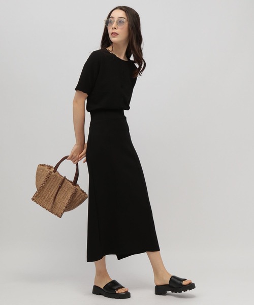 saloon(サルーン)の「SALOON(サルーン)/ハイウエストカットペンシルスカート(スカート・レディース・ブラック/オレンジ/ブラウン・S/M/SMALL/MEDIUM)」の20枚目の写真