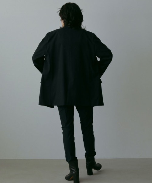 2WAYシルエットノーカラージャケット（ノーカラージャケット）｜ETRE