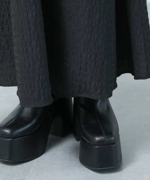 PAGEBOY(ページボーイ)の「ポコポコチェックキャミワンピース(ワンピース・レディース・ブラック/グリーン系その他/ホワイト系その他・FREE)」の16枚目の写真