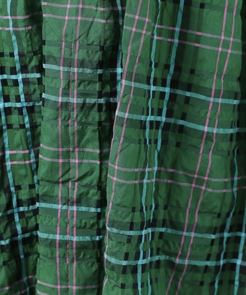 PAGEBOY(ページボーイ)の「ポコポコチェックキャミワンピース(ワンピース・レディース・ブラック/グリーン系その他/ホワイト系その他・FREE)」の19枚目の写真