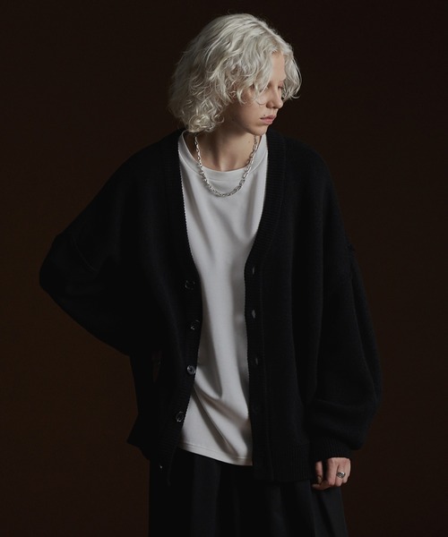 CIASENSE（シアセンス）の「Wool Mix Dropped Shoulder