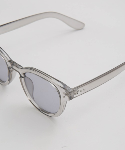 NANO universe（ナノユニバース）の「LB.04/アイウェア/ボストン型 1（サングラス・メンズ・クリア/グレー・FREE）」の4枚目の写真