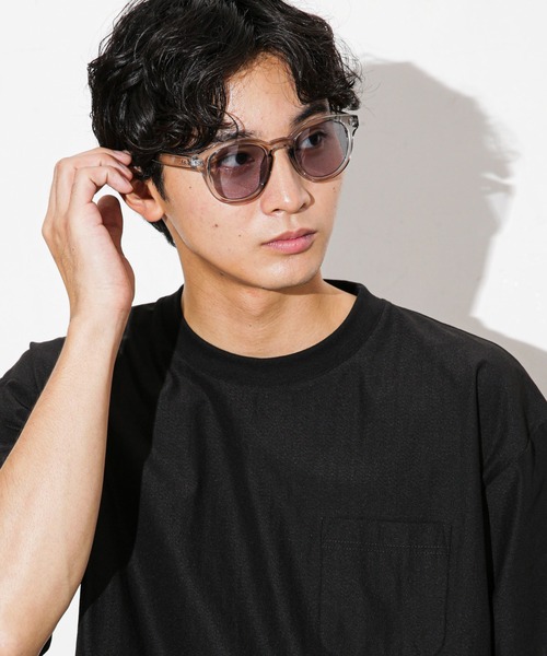 NANO universe（ナノユニバース）の「LB.04/アイウェア/ボストン型 1（サングラス・メンズ・クリア/グレー・FREE）」の14枚目の写真