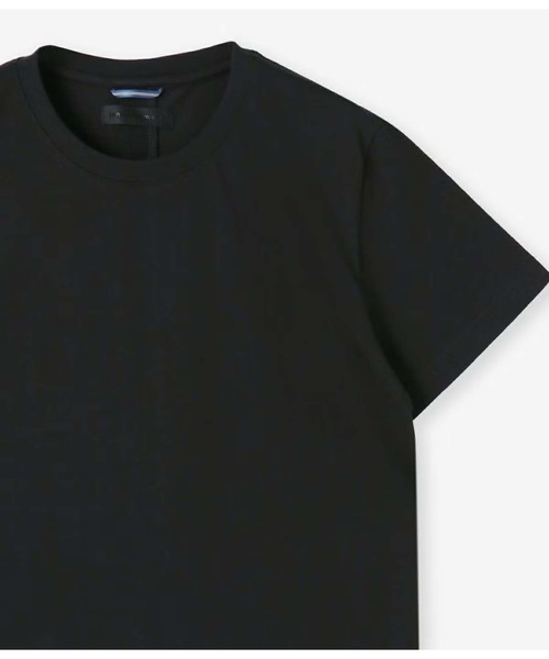 junhashimoto(ジュンハシモト)の「-3℃ SERIBU CREW NEC(Tシャツ/カットソー・メンズ・ホワイト/ブラック・2)」の4枚目の写真