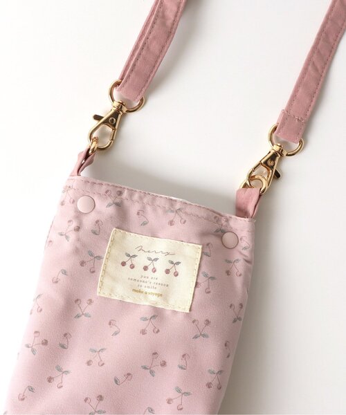 ハンドメイド　オーダー　水筒　カバー　さくらんぼ　入園　入学 受注制作商品 オーダー受付中 水筒カバー THERMOS 子ども用水筒