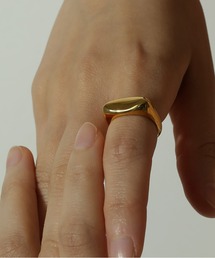 金属アレルギー対応 フラットデザインリング 11号 サージカルステンレス