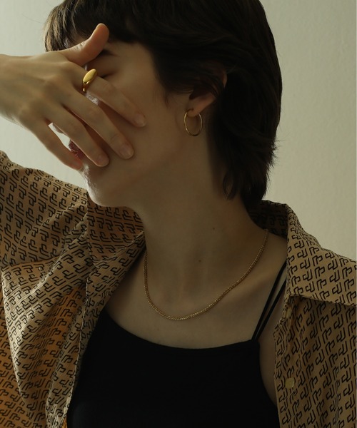 ORLEAN(オルレアン)の「金属アレルギー対応 フラットデザインリング 11号 サージカルステンレス(リング・レディース・ゴールド/シルバー・11号)」の8枚目の写真