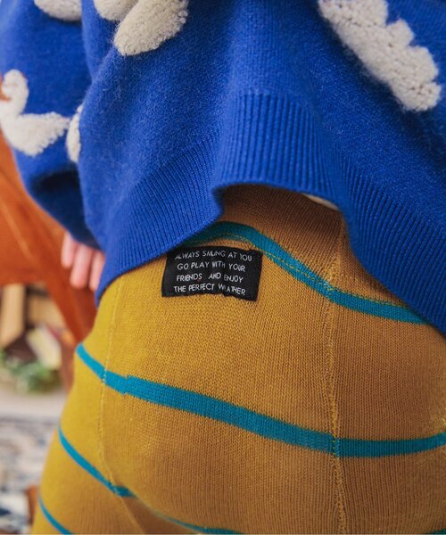 BREEZE（ブリーズ）の「サス付きベビースパッツ＆ボディオールセット（その他ベビーウェア・キッズ・ブルー/マスタード/チェック・70/80）」の12枚目の写真