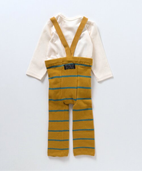 BREEZE（ブリーズ）の「サス付きベビースパッツ＆ボディオールセット（その他ベビーウェア・キッズ・ブルー/マスタード/チェック・70/80）」の10枚目の写真