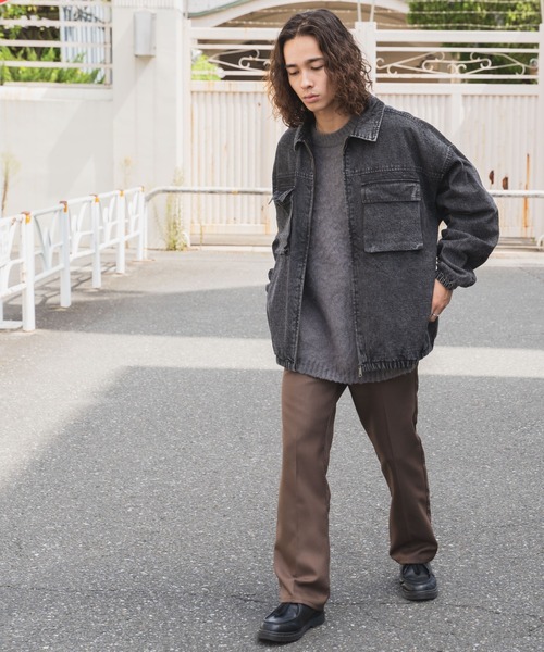 セール】WEGO/デニムZIPジャケット（デニムジャケット）｜WEGO