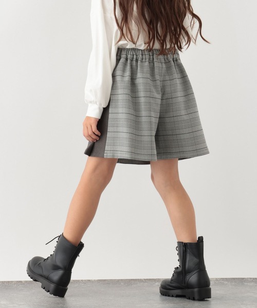 GLOBAL WORK（グローバルワーク）の「ムテキプリプリスカパン/964341（スカート・キッズ・ブラック/アイボリー/ブラウン系その他5/グレー・110cm/140cm/100cm/120cm/130cm/150cm/160cm）」の7枚目の写真