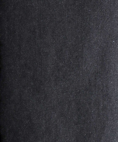 SITRY(シトリー)の「Wide Tapered side fringe Denim pants/ワイドテーパード サイドフリンジ デニム パンツ(デニムパンツ・メンズ・ブラック/ケミカルウォッシュ/インディゴブルー/ブラック系その他2/ブラック系その他・S/L/LL/M)」の18枚目の写真