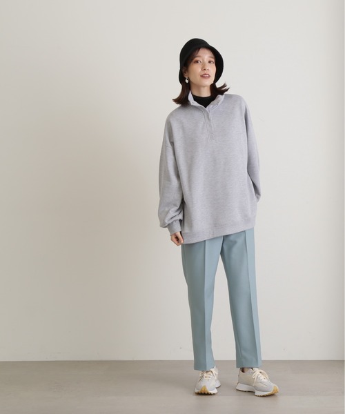 N.（N. Natural Beauty Basic）（エヌエヌナチュラルビューティーベーシック）の「【S Size Line】◆アンクルテーパードパンツ（スラックス・レディース・グレー/ブルー/オフホワイト・SMALL/MEDIUM）」の14枚目の写真